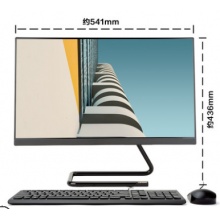 联想（Lenovo）AIO520C 英特尔 一体机台式电脑 办公电脑 23.8英寸