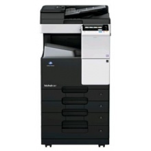柯尼卡美能达 KONICA MINOLTA bizhub 287 A3黑白复合机 一体机（含双面输稿器+双纸盒+工作台）