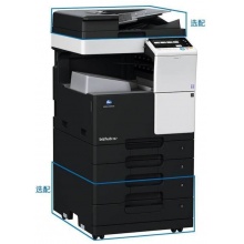 柯尼卡美能达 KONICA MINOLTA bizhub 287 A3黑白复合机 一体机（含双面输稿器+双纸盒+工作台）