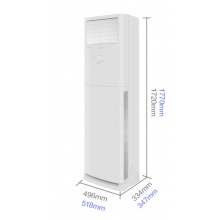 格力 新能效 2匹 凉之夏 新三级能效 变频冷暖空调 柜机 KFR-50LW/(50598)FNhAa-B3